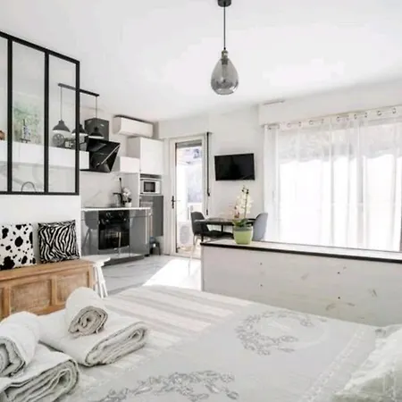 Apartment Design Loft Climatise Parking Et Piscine *